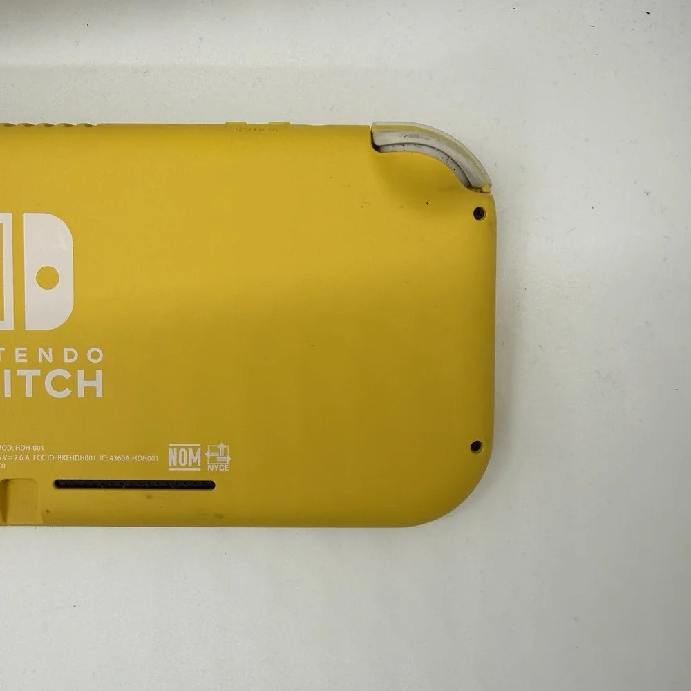 Nintendo Switch Lite Handheld Game Console Yellow HDH-001 - Tested & Working